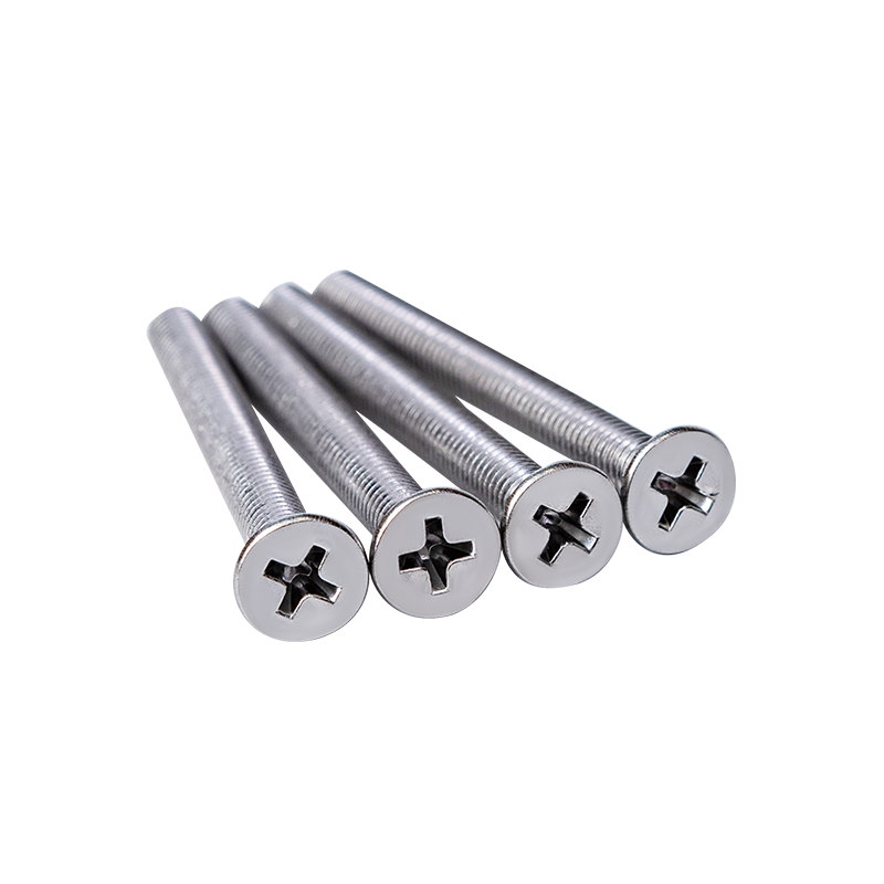 SS304 GB819 M5 Çapraz Gömme CSK Başlı Makine Vidaları